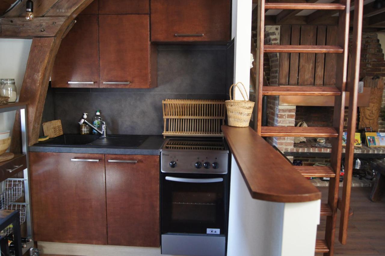 Appartement Le perchoir de St-Antoine à Honfleur Extérieur photo
