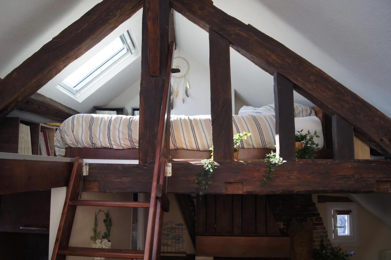 Appartement Le perchoir de St-Antoine à Honfleur Extérieur photo